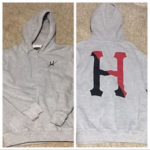 Grey HUF hoodie